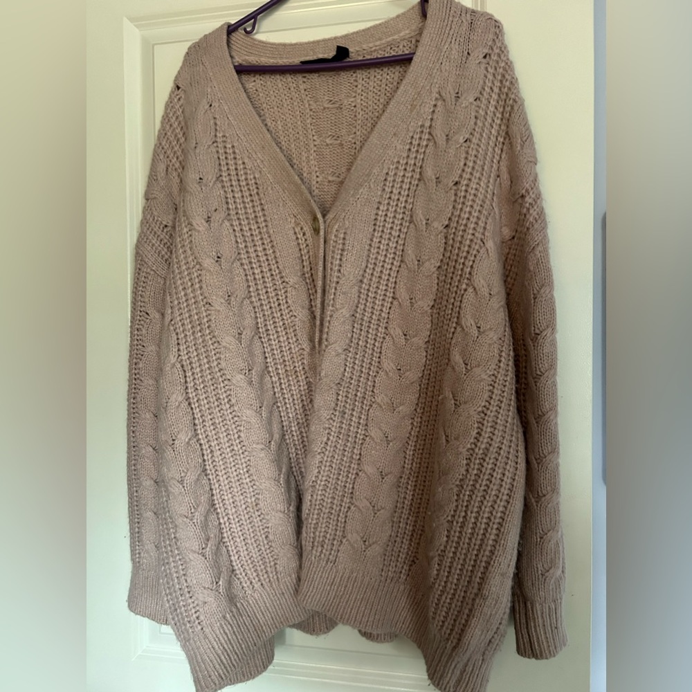 Jenni Kayne Cable Cocoon Cardigan, large